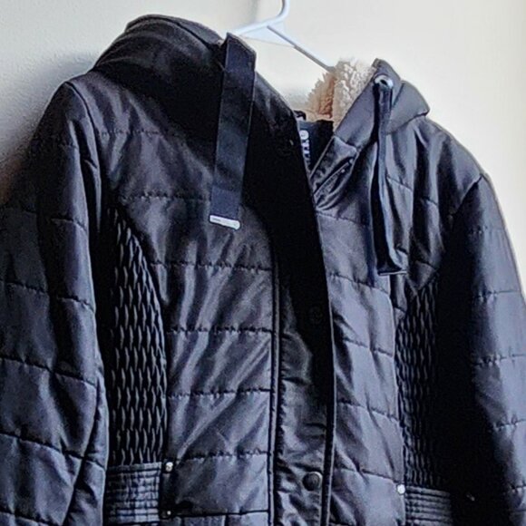 INTL d.e.t.a.i.l.s Black Lightweight Puffer Jacket Size Small - Picture 2 of 16